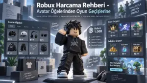 Robux Harcama Rehberi – Avatar Öğelerinden Oyun Geçişlerine