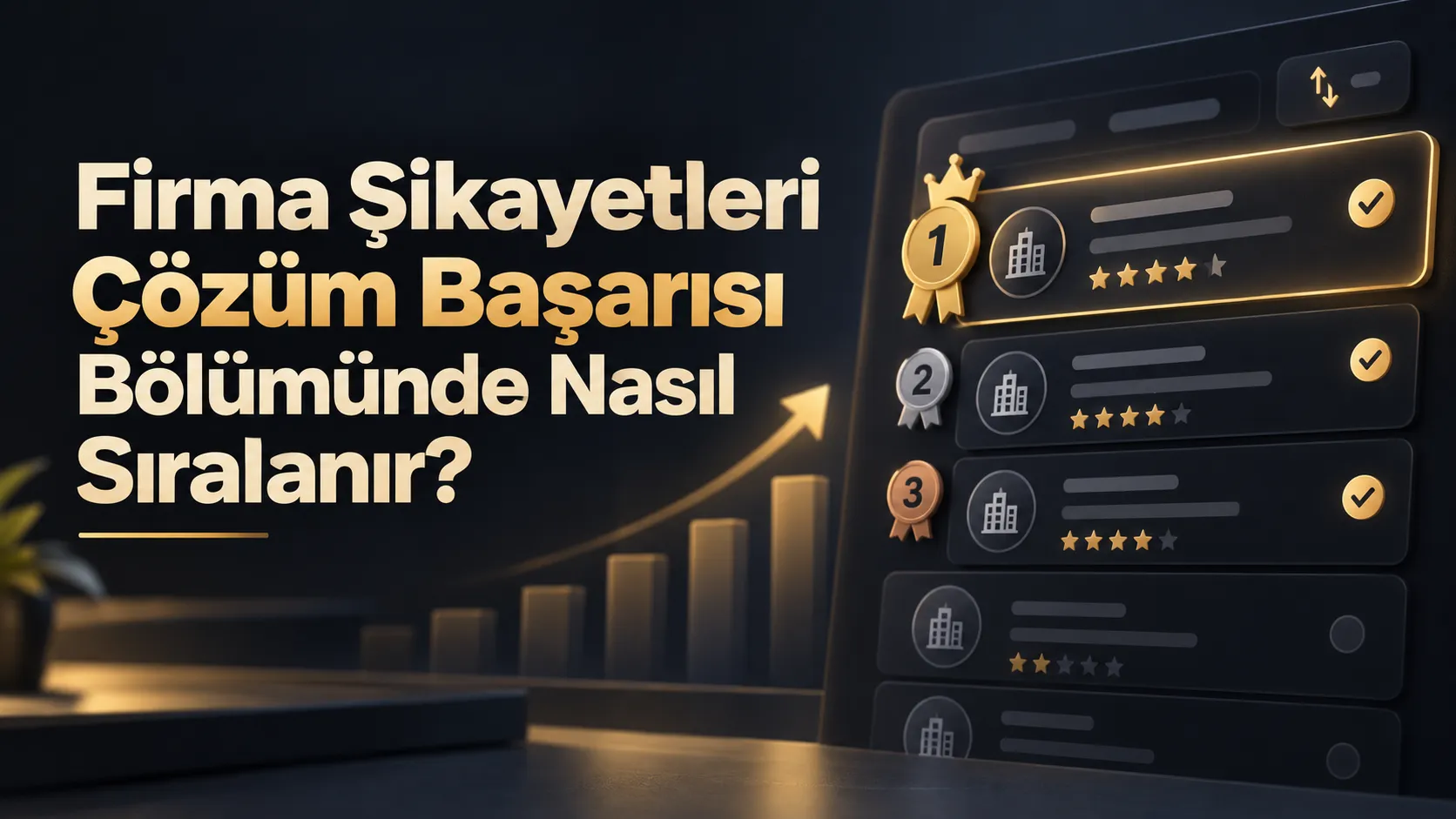 Firma Şikayetleri Çözüm Başarısı Bölümünde Nasıl Sıralanır?