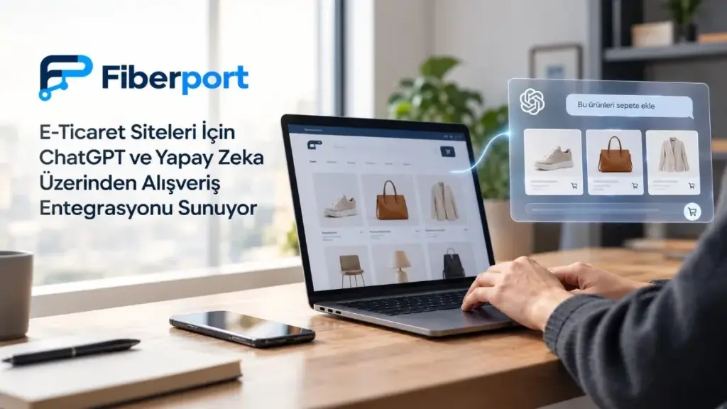 Fiberport e-ticaret siteleri için yapay zeka üzerinden alışveriş bağlantısı sunuyor