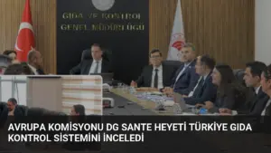 Avrupa Komisyonu DG SANTE Heyeti Türkiye Gıda Kontrol Sistemini İnceledi