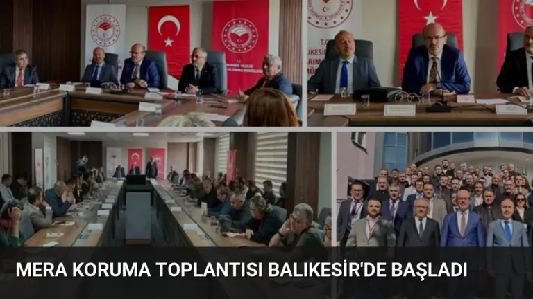 Mera Koruma Toplantısı Balıkesir’de Başladı